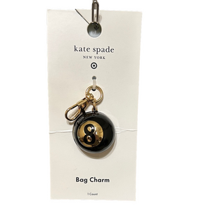 Kate Spade x Target 8 Ball Bag Charm NWT